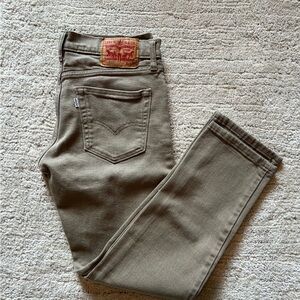 Levi's Men's Slim Fit Tan Jeans